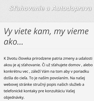 Sťahovanie bytov,domov,firiem,skladou,atd - 3