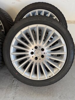 Original Mercedes R19 sada diskov so zimnými pneu 245/45R19 - 3
