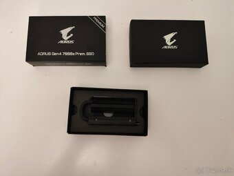 NOVY GIGABYTE Aorus gen4 7000s PREM ssd 2tb - 3
