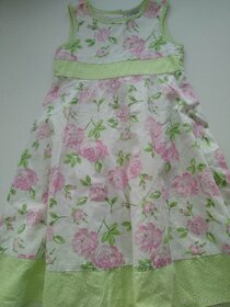 Šaty slávnostné na 3-4 roky 104/110 - 3