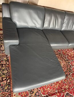 Kožená sedací souprava do U, 5210 - 3