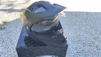 NAXA CO3/B MATT BLACK enduro ATV prilba - 3