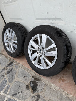 VW disky s používanými pneu 205 60 R16 - 3