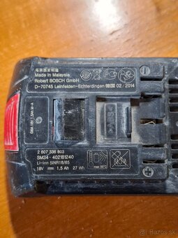 Bosch aku skrutkovač 18v - 3
