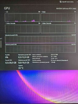Ryzen 5 5600X / rtx 3060 12GB / 1,5 TB úložisko / 32 GB ram - 3