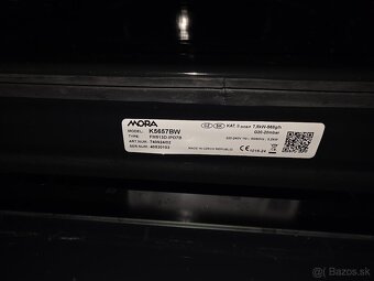 Kombinovaný sporák Mora K 5657 BW biely - 3