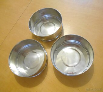 nerezový 3-dielny obedár - 3