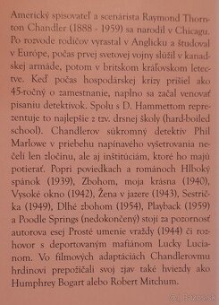Raymond Chandler: Zbohom, moja krásna. - 3