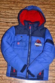 zimne bundy pre chlapca  velkost 128 - 3