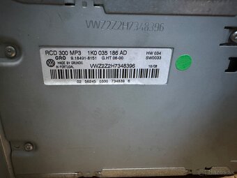 Autorádio RCD 300 MP3 - 3