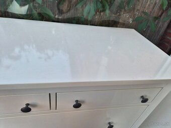 Komoda Hemnes, IKEA, biela - 3