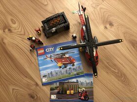 Lego CITY 60108 - Hasičský vrtuľník s príslušenstvom - 3
