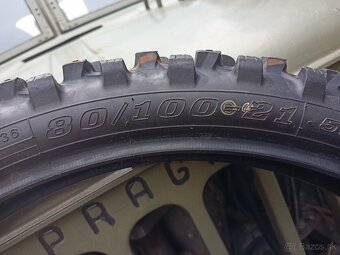Pneumatika na motorku , moto pneu 80/100 - 21 - 3