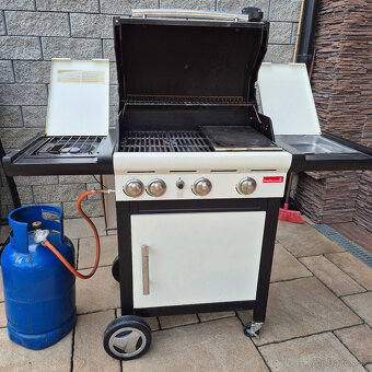 Predám plynový gril - Barbecook Vanillia - 3