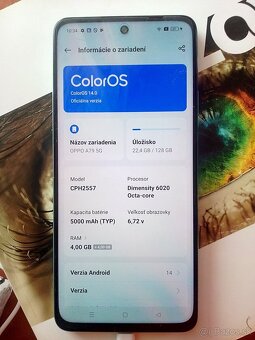 Oppo A79 5G 4GB / 128 GB Android 14 Bateria 5000 - 3