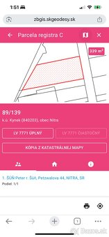 Predám pozemky kynek 398m2, 324m2,339m2 - 3