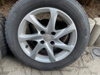 Originál alu disky Peugeot 4x108 r15, ET 25 - 3