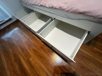 Posteľ IKEA HEMNES – rozkladacia s úložným priestorom - 3