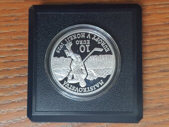 10 Euro 2025 - ME v Hokeji - v proof+ bk + pamätný list - 3