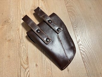 Kožené púzdro na pištoľ CZ 50/70, ČSĽA / SNB (ZNB, VB) - 3