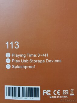 Prenosný BT reproduktor - 3