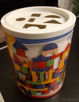 Retro drevene kocky - 3