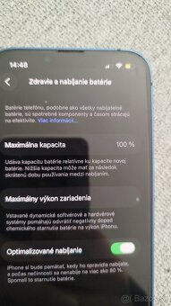 iPhone 13 128GB – modrá – 100% batéria – 270€ - 3