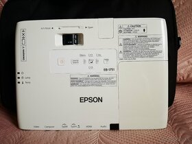 Projektor EPSON EB-1751 ideální stav, HDMI, dálkové ovládání - 3