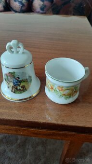Ružový porcelán a zvonček - 3