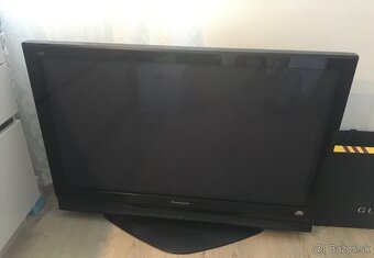 PREDAJ ČIERNY TELEVÍZOR PLAZMA PANASONIC VIERA,BEZCHYBNÝ,DO - 3
