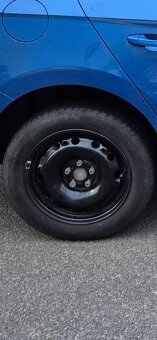 Predám plechové disky Škoda 5x100, R15, ET 38 - 3