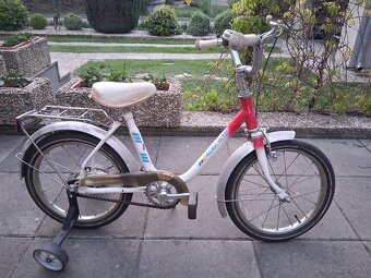 Detský bicykel s pomocnými kolieskami - 3