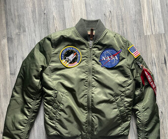 ALPHA INDUSTRIES ZELENÁ DÁMSKA VEĽKOSŤ -XS- - 3