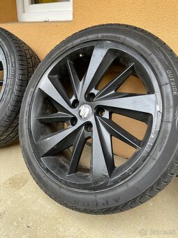 Original Seat leon disky R18 5x112, zimne 225/45 - 3