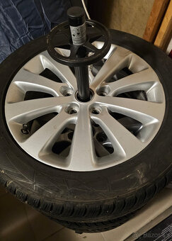 Original Opel elektrony R17 + zimne pneu Vredestein - 3