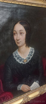 PORTRÉT DÁMY 1846 - 3