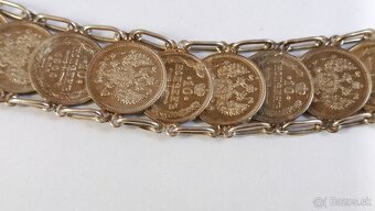 Strieborny Šatlen mince kopejky - 3