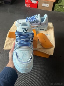 Louis Vuitton Trainer Modry - 3