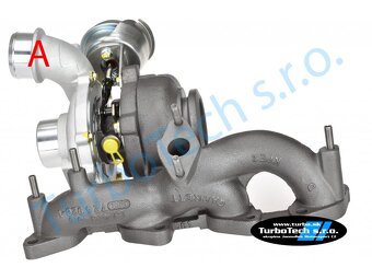 Hybridné turbo Škoda Octavia 2.0TDi 103kW BKD Garrett GT1752 - 3