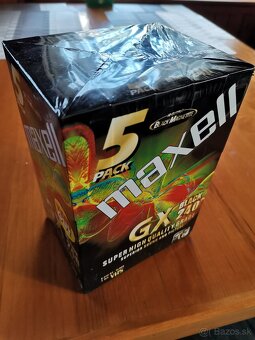 MAXELL GX240 VHS VIDEO KAZETY 5 PACK - 3