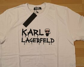Pánske tričko Karl Lagerfeld - biele - 3
