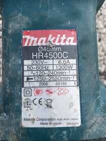 Predám veľké kladivo Makita HR4500C - 3