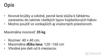 Detská hojdačka - 3