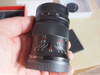 Makro objektív 7 artisan 60mm 2.8 1:1 pre sony E mount APSC - 3