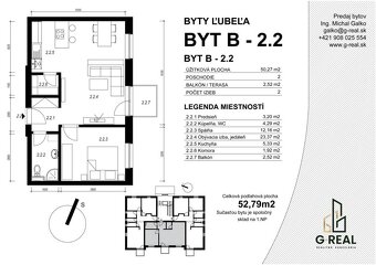 Predaj 2 - izbový byt v novostavbe, Ľubeľa, kolaudácia 2023 - 3