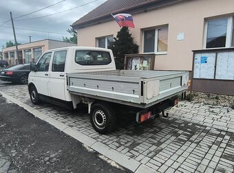 Vw T5 valník 2.5 TDI 96kw 4x4 6 miestny - 3
