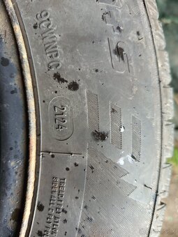 Zimná sada 5x100 R15 nové gumy - 3