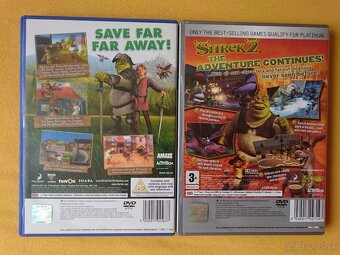 Hra na PS2 - Shrek, Happy Feet, Barnyard - 3