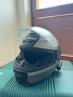 LS2 prilba s intercom na motorku / skúter - 3