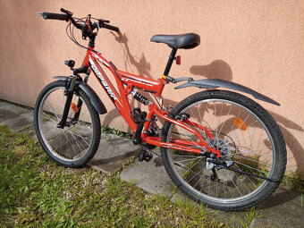 Predám juniorský celoodpružený bicykel Olpran Magic 24 - 3